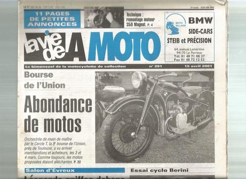 Vie moto n - la, n°291