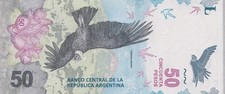 50 Pesos Condor -  Montagne -