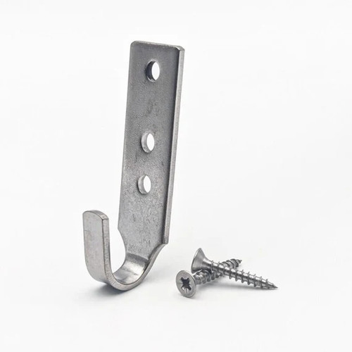 Fixation crochet inox pour