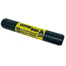  20 sacs poubelle noirs 28