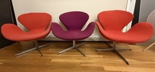 Arne Jacobsen Swan Chairs by