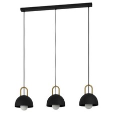 Lustre Moderne Design Noir Et