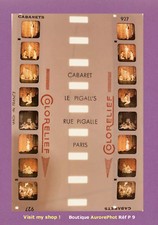 STÉREO CARTE COLORELIEF, NUS ÉROTIQUES FEMMES, CABARET " LE PIGALL'S ", NUDE -P9