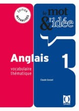 Anglais 1 Vocabulaire thématique
