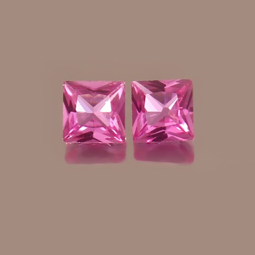 Aaa naturel ceylan saphir rose - aaa,