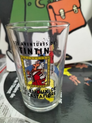 Verre tintin les bijoux - 9,