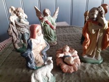 FIGURINES PERSONNAGES ANIMAUX CRECHE DE NOEL