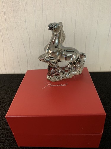 Cheval cabré zodiaque argent
