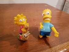 Bart and Lisa Simpson PVC