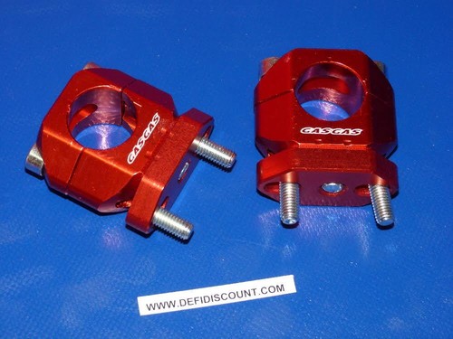 Kit pontets guidon - x2, rouge