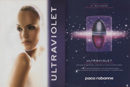 Publicité papier parfum - papier,