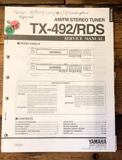 Yamaha TX-492 RDS Tuner