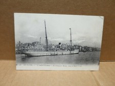 LE HAVRE (76) paquebot des chargeurs réunis l'Amiral Exelmans beau plan