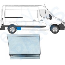 Renault Master Opel Movano 2010- Tôle de Réparation devant la Roue / Droite