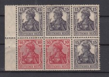 KX18721/ GERMANY REICH – BOOKLET PANE MI # 21 ab B MINT MNH – CV 530 $