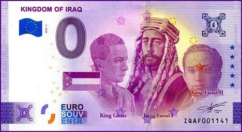 Irak billet null - billet, 0