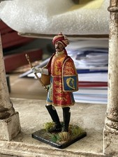 Figurine D’art Dehli Durbar: Héraut Britannique Aux Indes.Ecole De St Petersburg