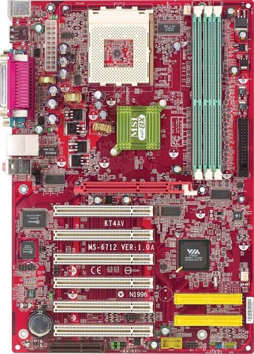 Msi kt4av carte - carte-mère, atx