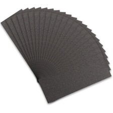 Papier de Verre Papier Abrasif 180 Grains Utilisé pour polir le métal le bois...