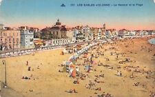 Les SABLES D'OLONNE - le remblais et la plage