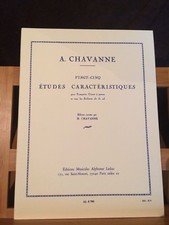 A. Chavanne 25 études