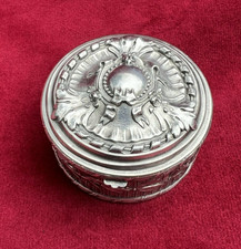 PILL TRINKET BOX STERLING