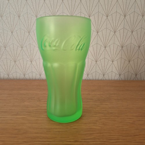 Verre collector coca cola - coca, vert
