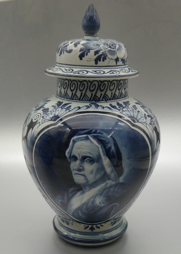 Grand pot couvercle ancien - pot, à