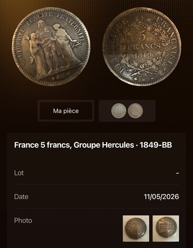 Piece ecu francs - ,