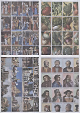 4 PLANCHES SCOLAIRES 24cmx32cm