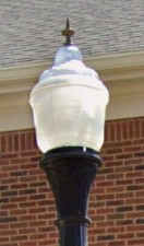 Vintage 12’ Luminaire Glass