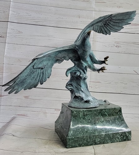 Sculpture bronze aigle - sculpture, d'aigle