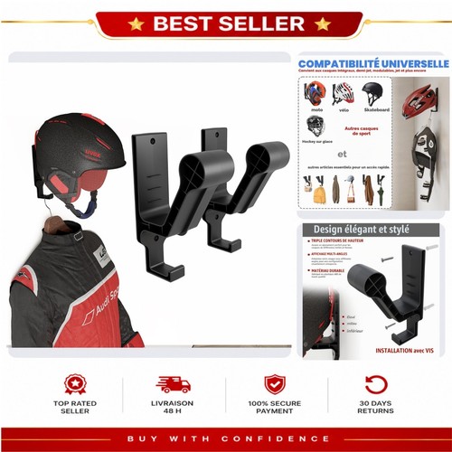 Support mural casque - , moto