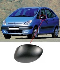 Neuf Rétroviseur Housse Noir Gauche Citroen Xsara Picasso 1999 - 2010