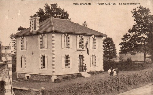 Cpa roumazières la - cpa,