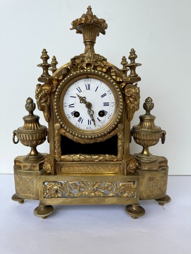 Pendule horloge bronze - pendule,