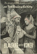 Barbe-Bleue Cécile Aubry Pierre Brasseur Ina Halley 1951 Danish Movie Program