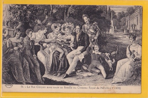 Cpa roi citoyen - charles, x
