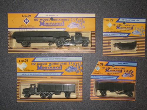Roco minitanks ancien - ho, lot