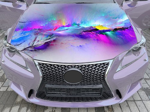 Car hood wrap - car,