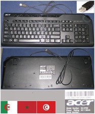CLAVIER QWERTY ARABE ACER KU0760 KB.USB03.196 PRISE USB