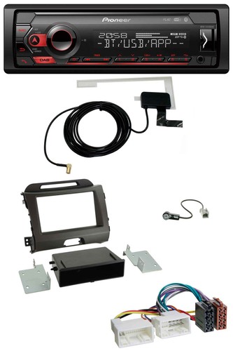 Pioneer dab usb mp3 - usb, bluetooth