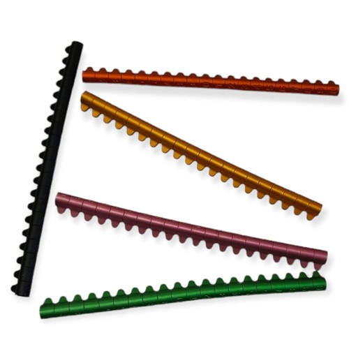 100 bagues métal 4mm - 100, ø