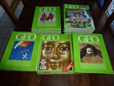 61 NUMEROS DE GEO MAGAZINES l ANNEE COMPLETE 36,00 EUROS