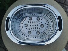 Panier ovale en métal pour appareil cuit vapeur