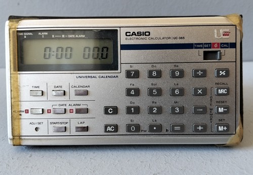 Calculatrice vintage casio - calculatrice,