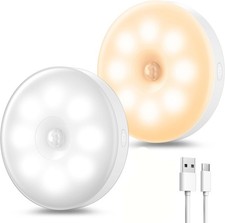 2 Veilleuse Détecteur de