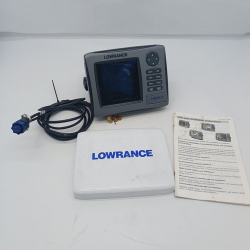 Lowrance hds chartplotter - lowrance,