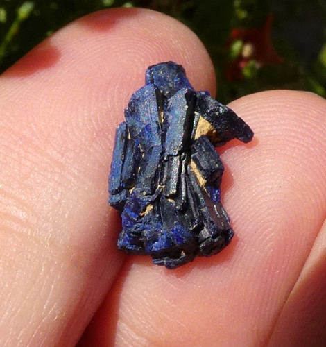 Azurite chessylite bleu - chessylite,