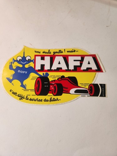 Autocollant hafa une seule - autocollant,